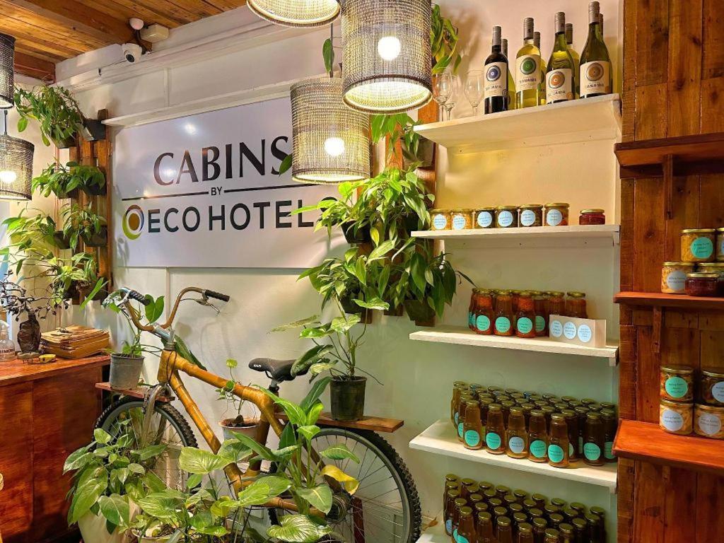 Cabins By Eco Hotels Тагайтай Экстерьер фото